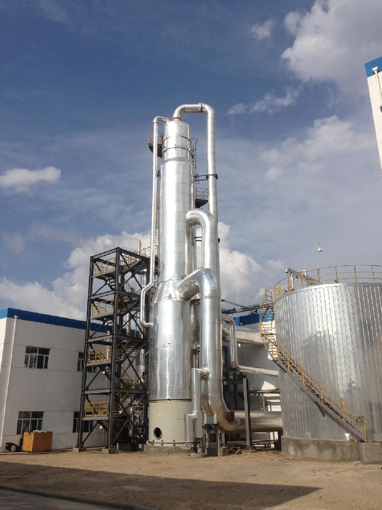 煤化工行业氯化钠、硫酸钠、硫酸钙废水MVR降膜蒸发系统